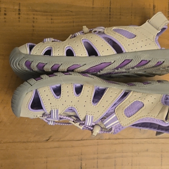 Khombu Youth 3 Sandals Graym and Lavender - Picture 7 of 7